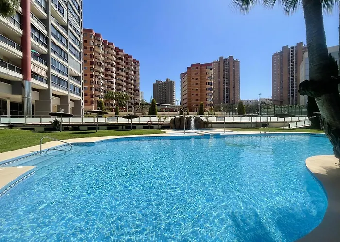 Torre Doscalas Poniente Апартаменты Бенидорм